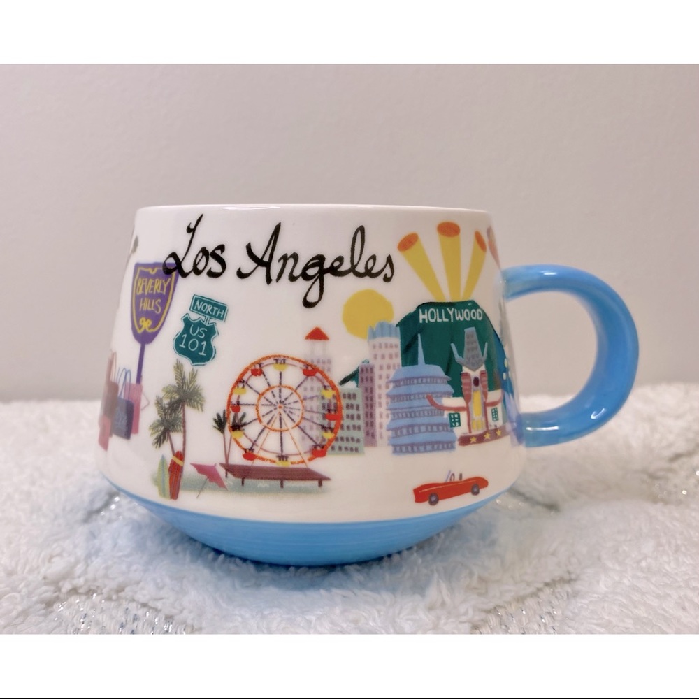 Los Angeles Destination Fine Porcelain Mug